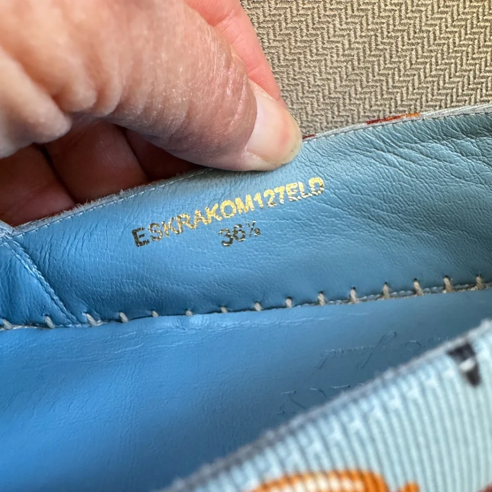 Burberry Multicolor Canvas Floral Hodgeson Espadrille Flats - Picture 3 of 9